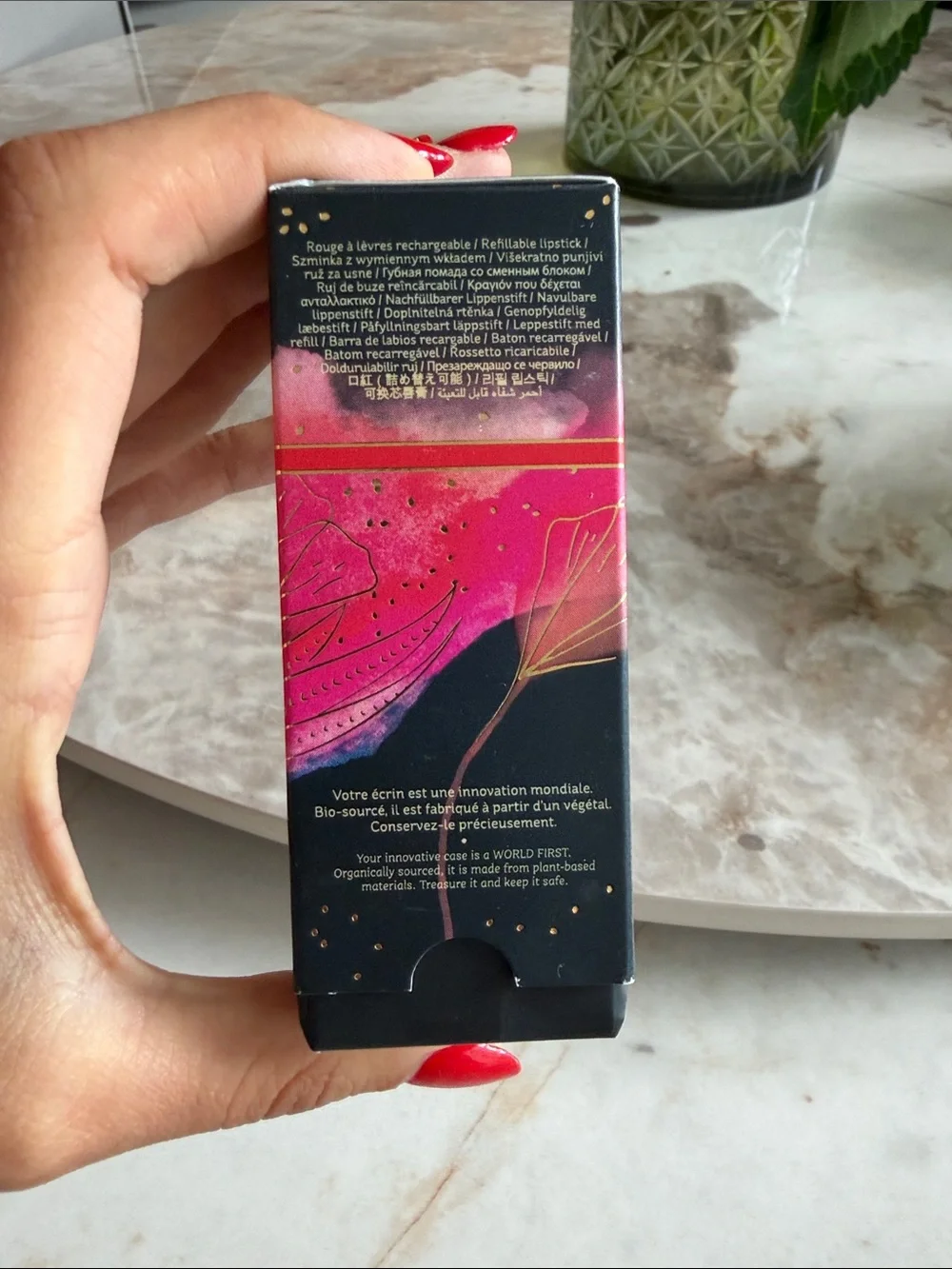 NEW Le Rouge Tinctorial Lipstick — Rich Red (No. 010)
